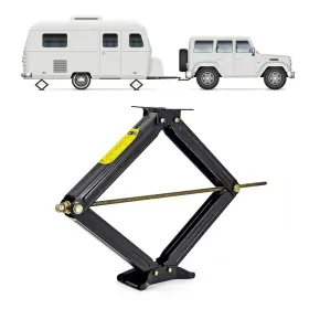 1030-kbp-kbc Cobra-tek 30 Inch Heavy Duty Scissor Jack For Rv Camper Trailer Stabilization 5000 Lbs Load