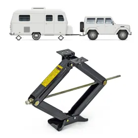 Cbk-1124-pbk Cobra-tek 24 Inch Scissor Jack For Rv Camper Trailer Stabilizer Leveling Heavy Duty 2500 Lb