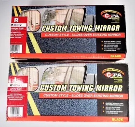 10902 Cpa 10901 Custom Towing Mirrors Slide Over 2007 Chevy/gmc 2 Cipa Used Easy On And Off