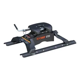 16246 Curt Q24 5th Wheel Hitch With Base Rails Towing Fifth 24k Lbs