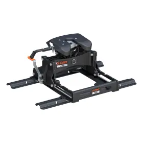 16651 Curt A-series 5th Wheel Hitch A25 Head Unit With S25 Slider And Rails 25k #16651