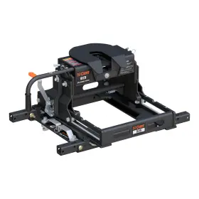 16680 Curt E16 5th Wheel Hitch With S20 Slider And Puck System Adapter Select 6.75ft Bed
