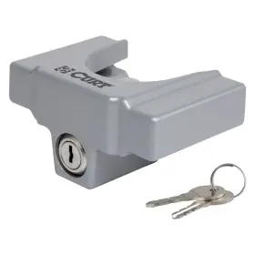 23079 Curt Aluminum Rolled Lip Coupler Lock For 1-7/8 Inch To 2 Flat