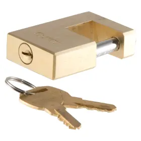 23546 Curt Solid Brass Coupler Lock