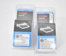 25081 Curt Lot Of 2 1/4 Inch Safety Pins X 2-3/4 L Genuine Oem For Coupler Latch