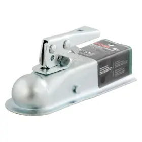 25128 Curt Class 1 Zinc Posi-lock Trailer Coupler W 2 Inch Channel For 1-7/8 Balls 2000