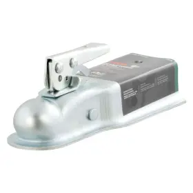 25138 Curt Class 2 Zinc Posi-lock Trailer Coupler W 3 Inch Channel For Balls 3500