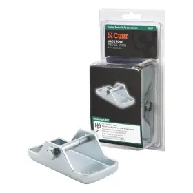 28271 Curt Curt-bolt-on Jack Foot Fits 2 Inch Tube 000 Lbs Packaged