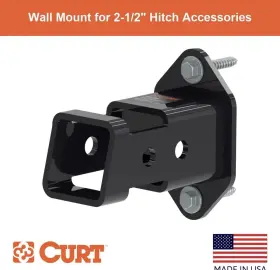 45071 Curt 2-1/2 Inch Hitch Accessory Wall Mount