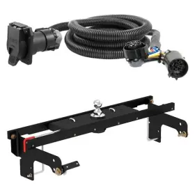 Bndl-901415 Curt 2-pc Double Lock Gooseneck Hitch Kit