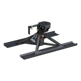 16051 Curt Manufacturing Crosswing 20k 5th Wheel Hitch With Bed Protectors For 2-5/16 Gooseneck