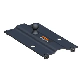 16055 Curt Manufacturing 25k 5th Wheel Gooseneck Adapter Bent Plate Hitch With 2-5/16in Ball #16055