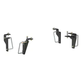 16430 Curt Manufacturing Custom 5th Wheel Hitch Brackets For Base Rails Fits Select Ram 3500