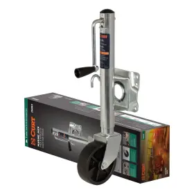 25003 Curt Manufacturing Boat Trailer Marine Jack With 6 Inch Wheel 1 000 Lbs 10 Travel