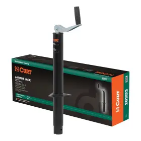 28203 Curt Manufacturing A-frame Jack With Top Handle 2 000 Lbs. 15 Inch Travel Packaged