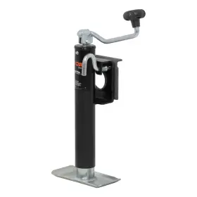 28300 Curt Manufacturing Bracket-mount Swivel Jack With Top Handle 2 000 Lbs. 10 Inch Travel