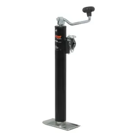 28322 Curt Manufacturing Pipe-mount Swivel Jack With Top Handle 2 000 Lbs. 15 Inch Travel