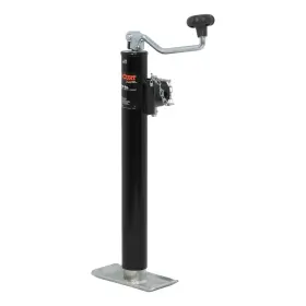 28356 Curt Manufacturing Pipe-mount Swivel Jack With Top Handle 5 000 Lbs. 15 Inch Travel