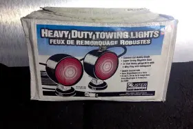 Hdtl-30b Custer Products-commercial Grade Heavy Duty Tow Lights With Magnetic Base 2 Boxes