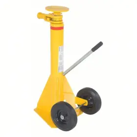2w878g Dayton Trailer Stabilizing Jack Ratchet 50 000 Lb Max Lifting Capacity
