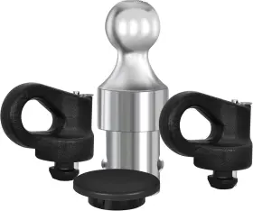 60692 Deekool Puck System Gooseneck Hitch Ball Kit 30000 Lbs Gtw/ 7500 Vtw