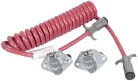 9523006 Demco 6-way Lighting Cable With Two Receptacles