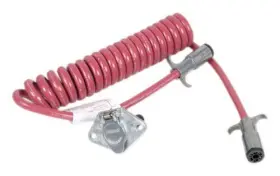 9523054 Demco 7 To 6 Way Coiled Lighting Cable