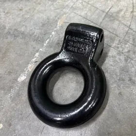 Dm09557-81 Demco 3 Inch Adjustable Pintle Coupler Lunette Eye Trailer Hitch Forged Steel 25 000 Lbs