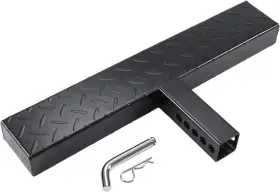 Dicmic-f433 Dicmic Hitch Step Anti Slip And Rust Towing Bumper Guard For Most Car Suv 23.5 Inch