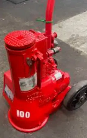 126-rx Dn Duff & Norton Air Motor 100 Ton Jacks Set X2