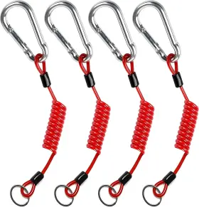 4cun4jian Dpei Xuan 4pcs Breakaway Trailer Cable Brake Rv Stainless 4 Foot Pcs