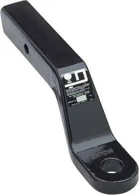 40331 Draw-tite 9-1/4 Inch Forged Ball Mount 16000 Lbs. Gtw/1-1/4 Black