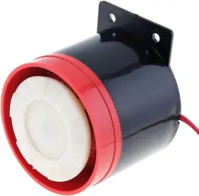 Drisentri Epc Hor 301 Back-up Alarm 12v-24v 105db Universal Car Reversing Back Up Black Red