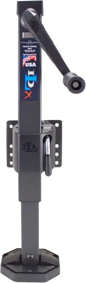 Dutton-lainson 085077223408 Dlx-sf Marine Jack Swivel 2 000 Lb. Black