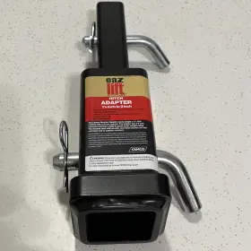 Eaz-lift 014717484718 Eazlift Hitch Receiver Adapter Easily Adapts 1 1/4 Inch To 2