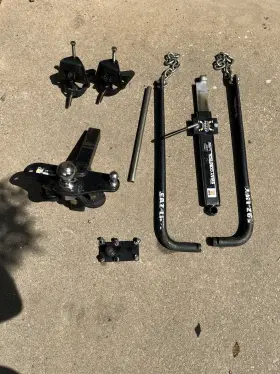 1003383r1 Eaz Lite Weight Distribution Anti Sway Hitch. Rated Tongue 1000lbs