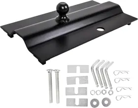 Et-083 Ecotric 5th Wheel Gooseneck Hitch Adapter Plate For Pickup 25 000 Lbs 2-5/16-inch Ball