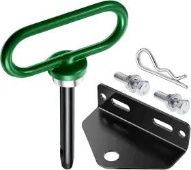 Cn-fvbh-36 Eilxmag Towing Hitch Set Universal Heavy Duty Zero Turn Mower Trailer Green-1pc