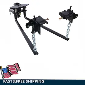 Esddg 699952191203 Long Trunnion Bar Weight Distribution Hitch 2-inch Shank 10000lbs Capacity