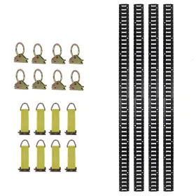 Esddg 699996257187 8ft E Track Tie Down Rail Kit Rails Enclosed Cargo Trailer 2000lbs Load