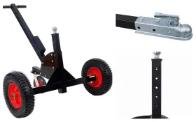 24ftft-35.4ftftadjustable Etsg 699964358977 Trailer Dolly 1500lbs Capacity 2 Inch Hitch Height For Rv Boat