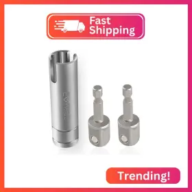 Evrbul Evhda0146 Scissor Jack Slotted Drill Adapter With 2 Bits Pop Up Camper Crank