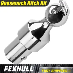 Al1896327lv Fexhull Puck System 2-5/16 Inch Gooseneck Ball And Safety Chain Anchor Kit 38000 Lbs Gtw 60639