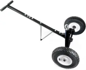 Jt-tc001 Fouwick 650lbs Capacity Trailer Dolly 1-7/8 Inch Hitch Ball With 12 Black