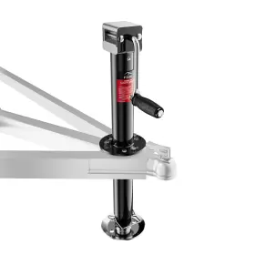 Hz-03 Fzzd 5000 Lbs A-frame Trailer Jack 23 Inch Vertical Travel Adjustable Black Hz-03 Fzzd 5000 Lbs A-frame Trailer Jack 23 Inch Vertical Travel Adjustable Black