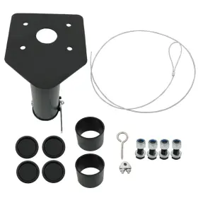 Glg44400g Galonga Wheel Adapter Hitch To Gooseneck Fifth 5th 12 Inch -17 Adjustable Forward Offset