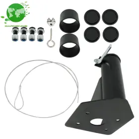 964320 Gardenice Adjustable Forward Offset 12 Inch /15 /17 5th Wheel Adapter Hitch To Gooseneck