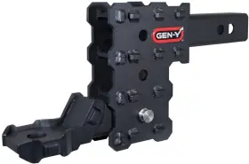Gh-13053x Gen-y Hitch Phantom-x 2 Inch Hollow Shank 4.5 Drop 700lb Tw 7k With Platin Ball Mount