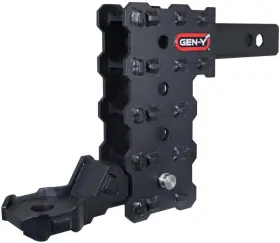 Gh-13054x Gen-y Hitch Phantom-x 2 Inch Hollow Shank 7 Drop 700lb Tw 7k With Platinum Ball Mount