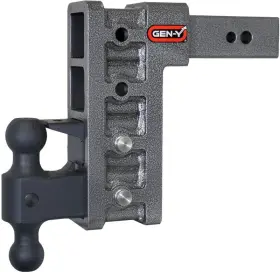 Gh-0161 Gen-y Hitch Gh-1624 Mega Duty 2.5 Inch Shank 9 Drop 3.5k Tw 32k With Dual-ball/pintle